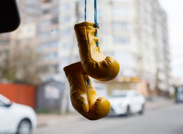 Mini boxing gloves keychain – power-packed punk and combat style accessory Mini boxing gloves keychain – power-packed punk and combat style accessory