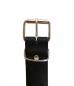 Preview: Lederhalsband Totenkopfnieten & Ring