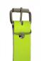 Preview: Gothic Choker Neon Yellow With Ring