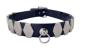 Preview: Gothic Halsband Hexagon Nieten & Ring