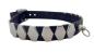 Preview: Gothic Halsband Hexagon Nieten & Ring