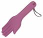 Preview: Wende-paddelpeitsche In Handform Schwarz & Lila