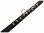 Preview: Black Fetish Leather Wristband With Killer Studs