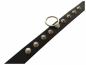 Preview: Black Fetish Leather Wristband With Conical Studs