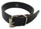 Preview: Black Fetish Leather Wristband With O-Ring