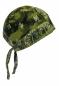 Preview: Rocker Bandana Cap Olivgrünes Batik Paisley