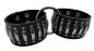 Preview: Wrist Bondage Set With Flat Studs