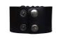 Preview: Lederarmband Schwarz Eisernes Kreuz