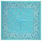 Preview: XL Bandana Scarf Paisley Babyblue