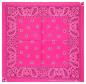 Preview: XL Bandana Scarf Paisley Pink