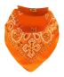 Preview: XL Bandana Scarf Paisley Light Orange