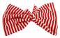 Preview: Red Striped Seamless Multifunctional Scarf