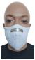 Preview: Biker Maske Weiß