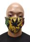 Preview: Gesichtsmaske Cannabis Rastafari