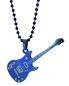 Preview: Rock E-Gitarre Halskette Blau