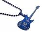 Preview: Rock E-Gitarre Halskette Blau