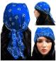 Preview: Biker Bandana Cap Blau