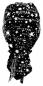 Preview: Biker Bandana Cap Mond Und Sterne
