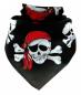 Preview: Bandana Kopftuch Piratentotenköpfe