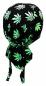 Preview: Kinder Bandana Cap Cannabisblätter