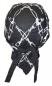 Preview: Kinder Bandana Cap Stacheldraht