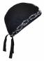 Preview: Kinder Bandana Cap Schwarz Stacheldraht