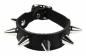 Preview: Leder Manschette Spike Nieten