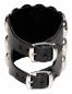 Preview: Punk Armband Totenkopfnieten