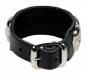 Preview: Lederarmband Mit Totenkopfnieten