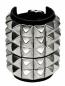 Preview: Nietenarmband 5-reihig Pyramidennieten