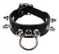 Preview: Lederarmband Mit Killernieten & Ring