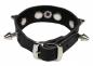 Preview: Lederarmband Mit Killernieten & Ring