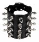 Preview: Punk Armband 4-reihig Killernieten
