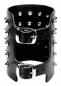 Preview: Punk Wristband 5 Row Conical Studs