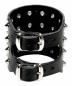 Preview: Rocker Armband 4-reihig Spitznieten