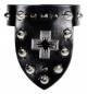 Preview: Nieten Rocker Armband Kreuz