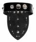 Preview: Nieten Rocker Armband Kreuz