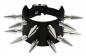 Preview: Rocker Armband 2-reihig Spike Nieten