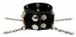 Preview: Ketten Rocker Armband Pyramidennieten