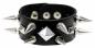 Preview: Killernieten Kunsteder Armband Pyramidennieten