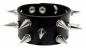 Preview: Kunsteder Manschette Spike Nieten