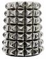 Preview: Punk Armband 69 Pyramidennieten