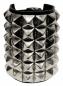 Preview: Nietenarmband 6 Reihen Pyramidennieten