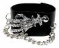 Preview: Leatherette Wristband Skeleton Hand