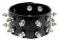 Preview: Kunstleder Armband Killer Nieten