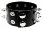 Preview: Kunstleder Armband Killer Nieten