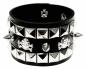 Preview: Studded Wristband Wristband Pyramid Studs