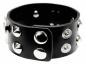 Preview: Punk Armband Schwarz Kreuze