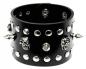 Preview: Biker Wristband Wristband Black Skull