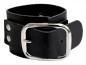 Preview: Kunstleder Armband Manschette Flachnieten